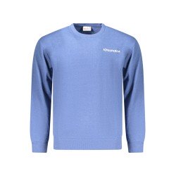 SUPERGA FELPA SENZA ZIP UOMO AZZURRO