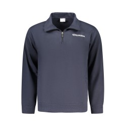 SUPERGA FELPA SENZA ZIP UOMO BLU