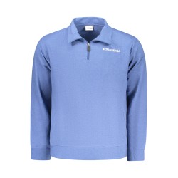 SUPERGA FELPA SENZA ZIP UOMO AZZURRO