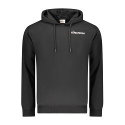 SUPERGA FELPA SENZA ZIP UOMO NERO