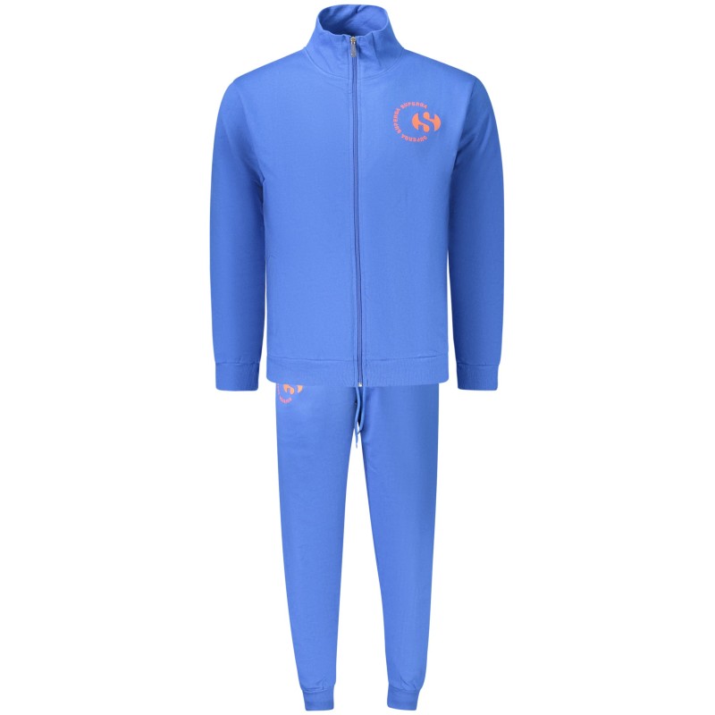SUPERGA TUTA SPORTIVA UOMO BLU