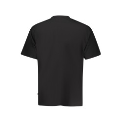 GUESS JEANS T-SHIRT MANICHE CORTE UOMO NERO