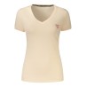 GUESS JEANS T-SHIRT MANICHE CORTE DONNA ROSA