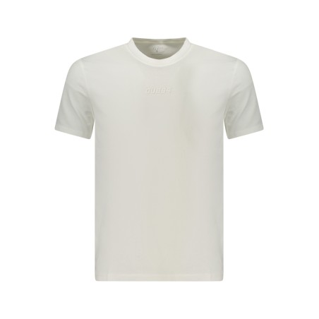 GUESS JEANS T-SHIRT MANICHE CORTE UOMO BIANCO