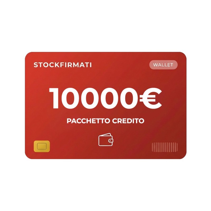 PACCHETTO CREDITO 10000