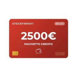 PACCHETTO CREDITO 2500