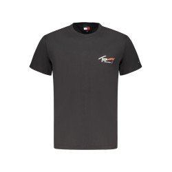 TOMMY HILFIGER T-SHIRT MANICHE CORTE UOMO NERO