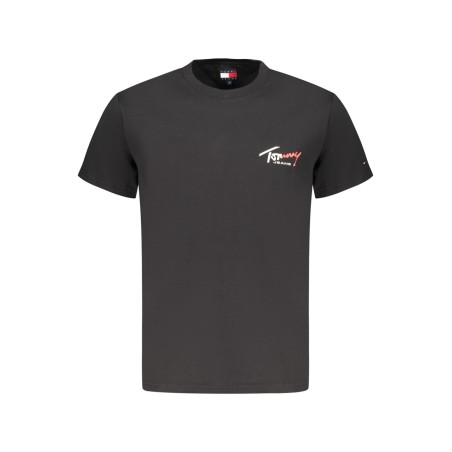 TOMMY HILFIGER T-SHIRT MANICHE CORTE UOMO NERO