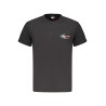 TOMMY HILFIGER T-SHIRT MANICHE CORTE UOMO NERO