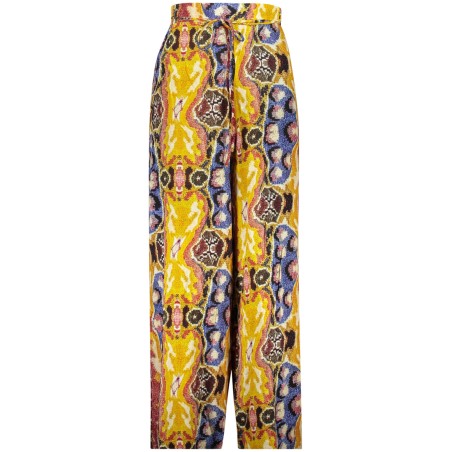 DESIGUAL PANTALONE DONNA GIALLO
