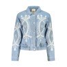 DESIGUAL GIUBBOTTO IN JEANS DONNA AZZURRO