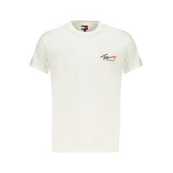 TOMMY HILFIGER T-SHIRT MANICHE CORTE UOMO BIANCO