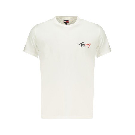 TOMMY HILFIGER T-SHIRT MANICHE CORTE UOMO BIANCO
