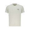 CALVIN KLEIN T-SHIRT MANICHE CORTE UOMO BIANCO