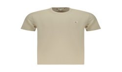 CALVIN KLEIN T-SHIRT MANICHE CORTE UOMO BEIGE