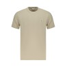 CALVIN KLEIN T-SHIRT MANICHE CORTE UOMO BEIGE