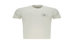 CALVIN KLEIN T-SHIRT MANICHE CORTE UOMO BIANCO