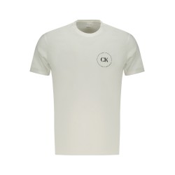 CALVIN KLEIN T-SHIRT MANICHE CORTE UOMO BIANCO