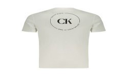 CALVIN KLEIN T-SHIRT MANICHE CORTE UOMO BIANCO