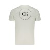 CALVIN KLEIN T-SHIRT MANICHE CORTE UOMO BIANCO