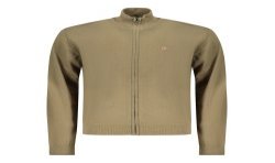 NAPAPIJRI CARDIGAN UOMO VERDE