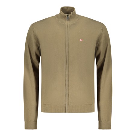 NAPAPIJRI CARDIGAN UOMO VERDE
