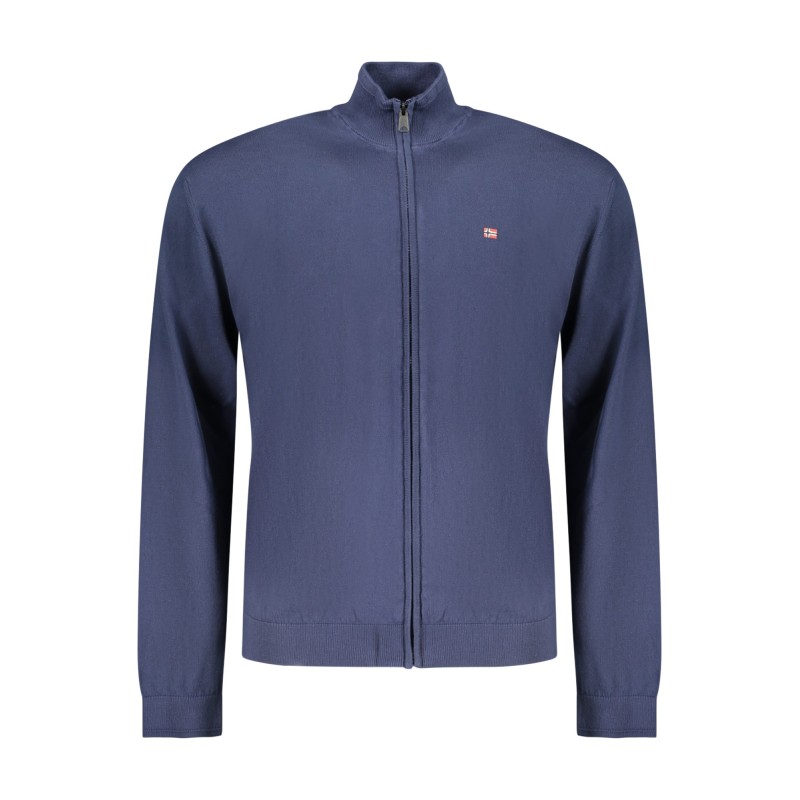 NAPAPIJRI CARDIGAN UOMO BLU