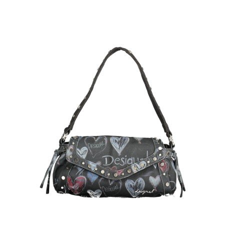 DESIGUAL BORSA DONNA NERO