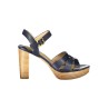 RALPH LAUREN CALZATURA SANDALO DONNA BLU