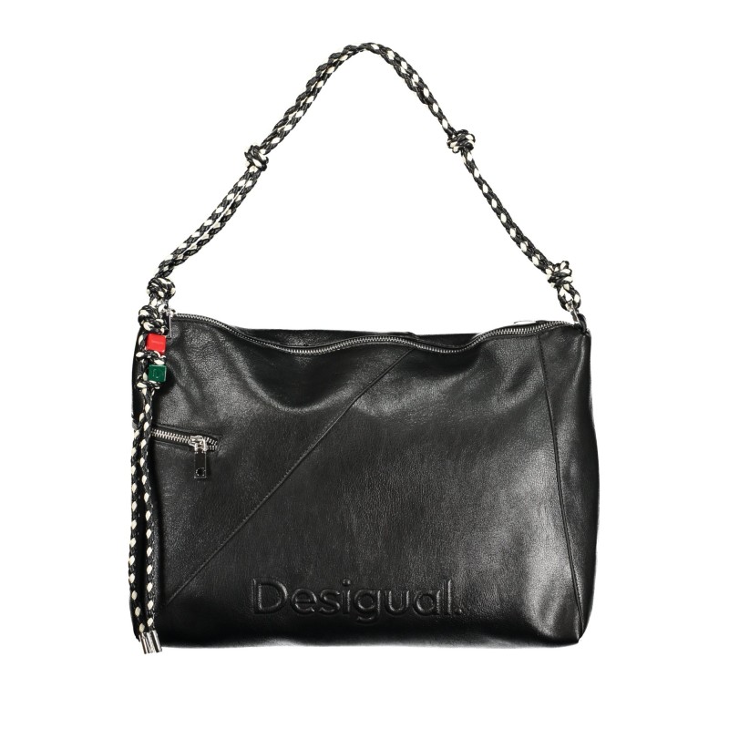 DESIGUAL BORSA DONNA NERO