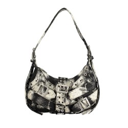 DESIGUAL BORSA DONNA NERO