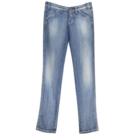 RE-START JEANS DENIM DONNA AZZURRO