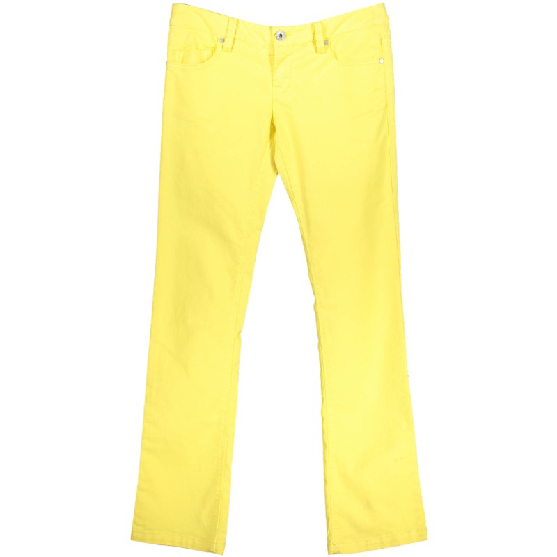 GAUDÌ PANTALONE DONNA GIALLO