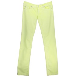 RE-START PANTALONE DONNA GIALLO