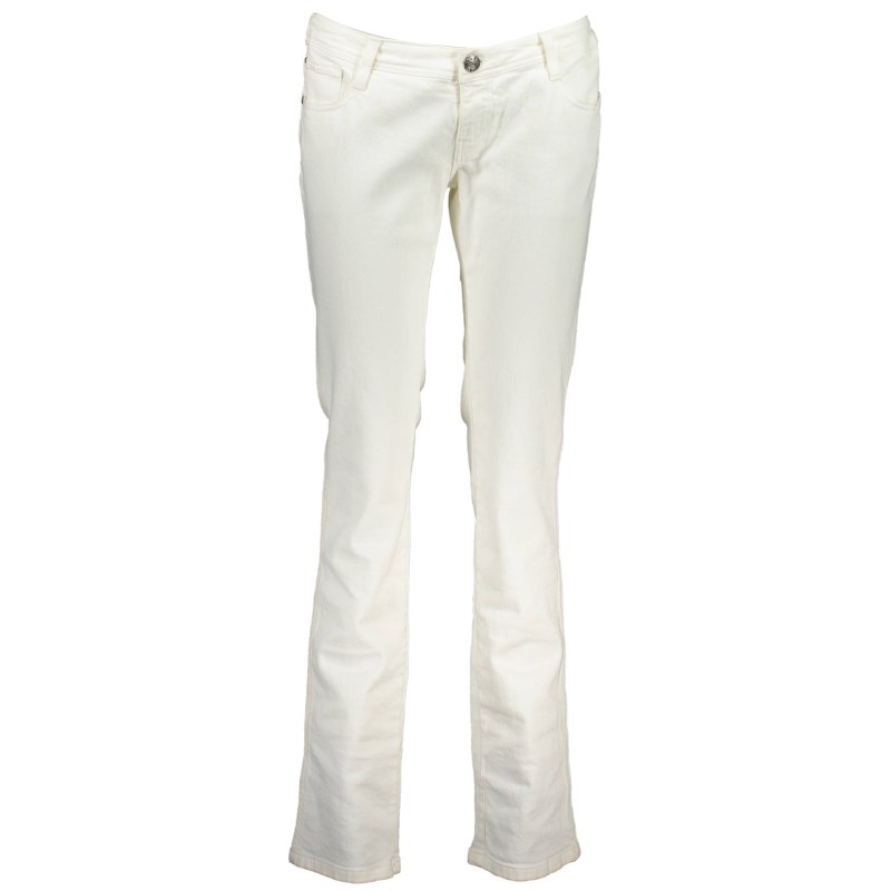 RE-START PANTALONE DONNA BIANCO