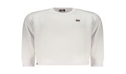 NORWAY 1963 FELPA SENZA ZIP UOMO BIANCO