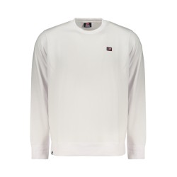 NORWAY 1963 FELPA SENZA ZIP UOMO BIANCO