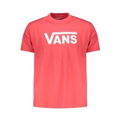 VANS T-SHIRT MANICHE CORTE UOMO ROSSO