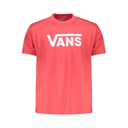VANS T-SHIRT MANICHE CORTE UOMO ROSSO