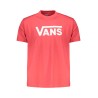 VANS T-SHIRT MANICHE CORTE UOMO ROSSO