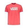 VANS T-SHIRT MANICHE CORTE UOMO ROSSO