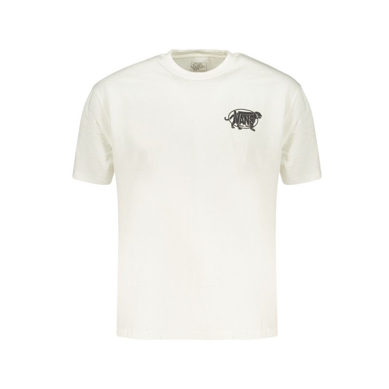 VANS T-SHIRT MANICHE CORTE UOMO BIANCO