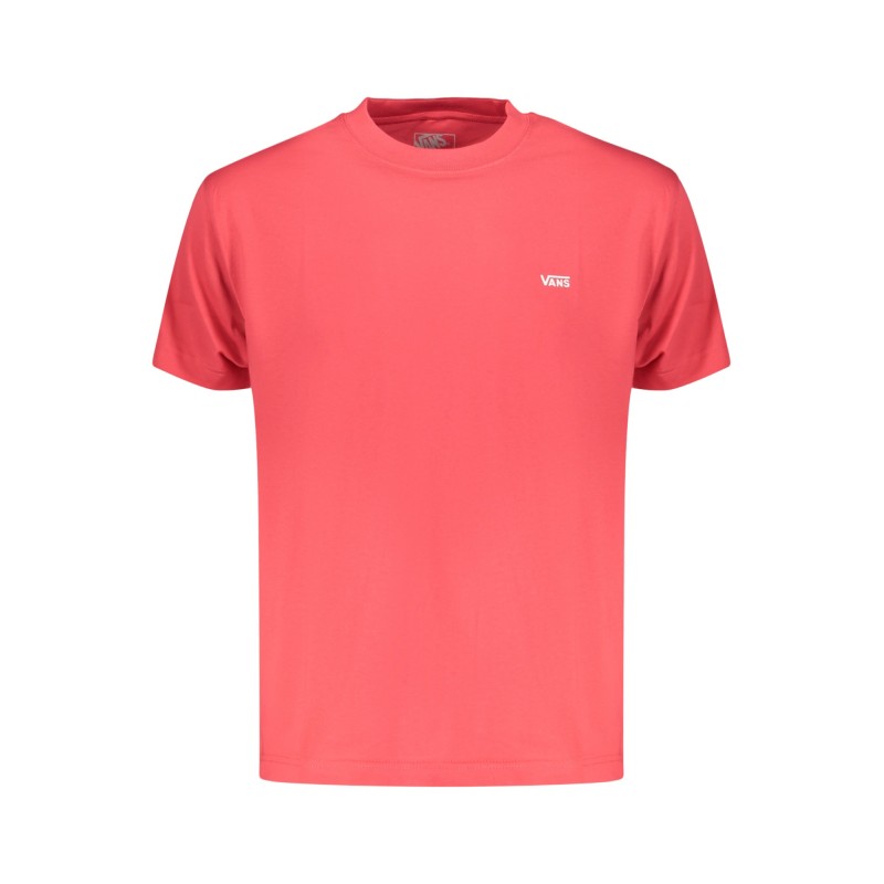 VANS T-SHIRT MANICHE CORTE UOMO ROSSO