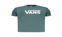 VANS T-SHIRT MANICHE CORTE UOMO VERDE
