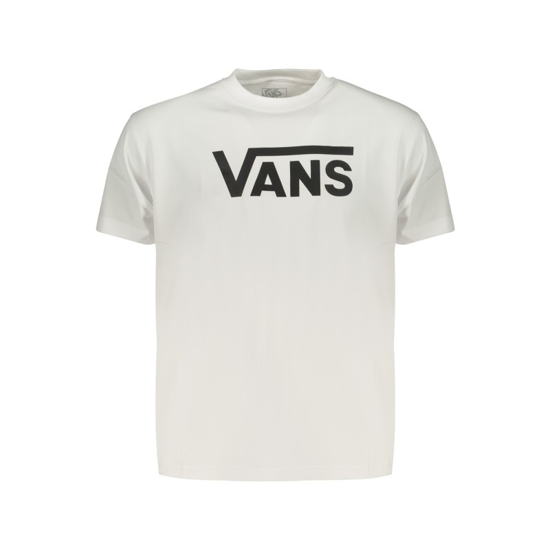 VANS T-SHIRT MANICHE CORTE UOMO BIANCO