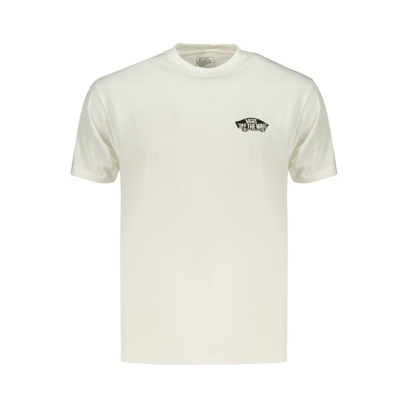 VANS T-SHIRT MANICHE CORTE UOMO BIANCO