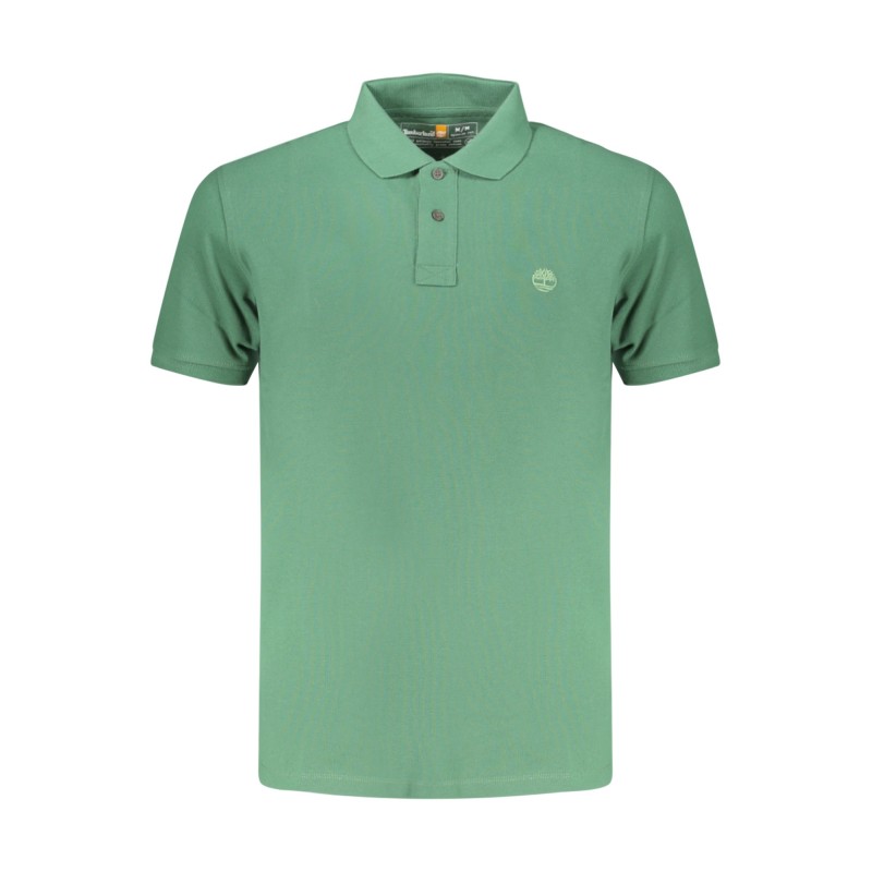 TIMBERLAND POLO MANICHE CORTE UOMO VERDE