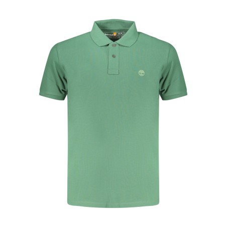 TIMBERLAND POLO MANICHE CORTE UOMO VERDE