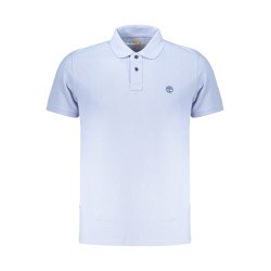TIMBERLAND POLO MANICHE CORTE UOMO AZZURRO