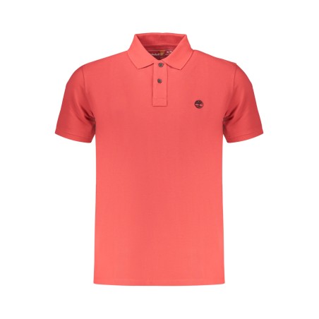 TIMBERLAND POLO MANICHE CORTE UOMO ROSSO